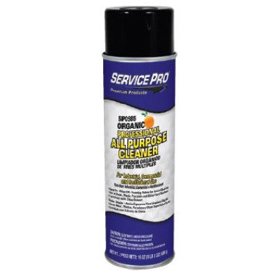Service Pro All Purpose Organic Cleaner 19 Oz Cans — Full Case of 12 (12 × 19 oz)