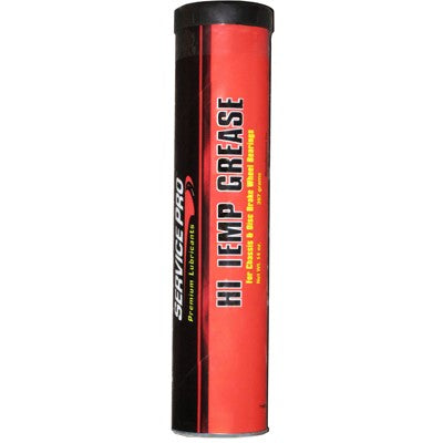 Service Pro Hi Temp EP2 Grease 14 Oz Tube — Full Case of 10 (10 × 14 oz)