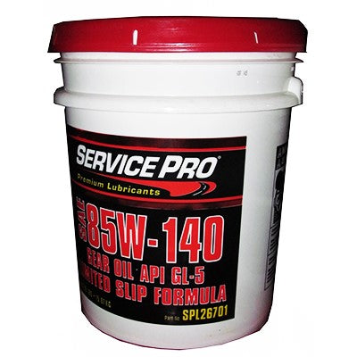 Service Pro 85W-140 Limited Slip Gear Oil 35 Lb Pail