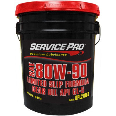 Service Pro 80W-90 Limited Slip Gear Oil 35 Lb Pail