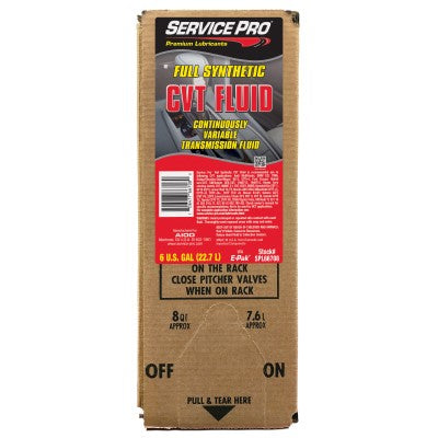 Service Pro CVT Fluid Full Synthetic 6 Gal E-Pak