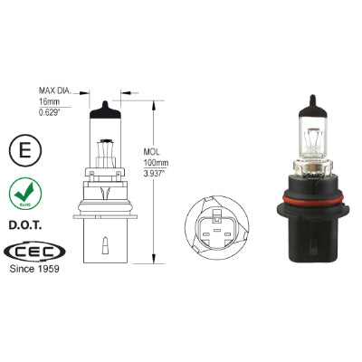 Halogen Service Pro Lamp SP9004