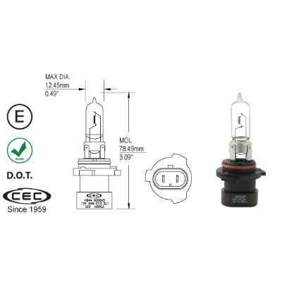 Halogen Service Pro Lamp 9005XS