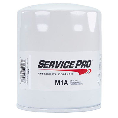 Service Pro S-Pak Oil Filter 12/Cs M1A — Full Case of 12