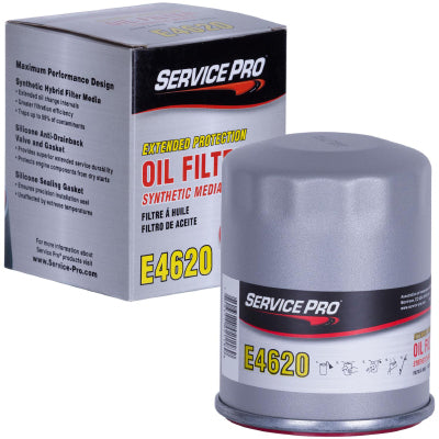 Service Pro Synthetic Oil Filter E4620 — Full Case of 6