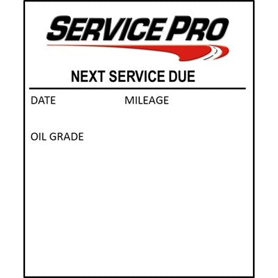 Service Pro ELS Stickers Black Line 1000/Roll