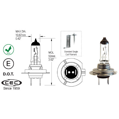 Halogen Service Pro Lamp H7 55W
