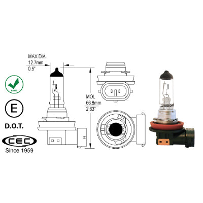 Halogen Service Pro Lamp H8 35W
