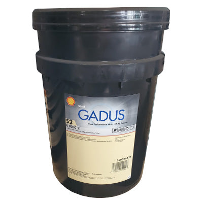 Shell Gadus S2 U1000 NLGI 2 Grease, 18 kg Pail