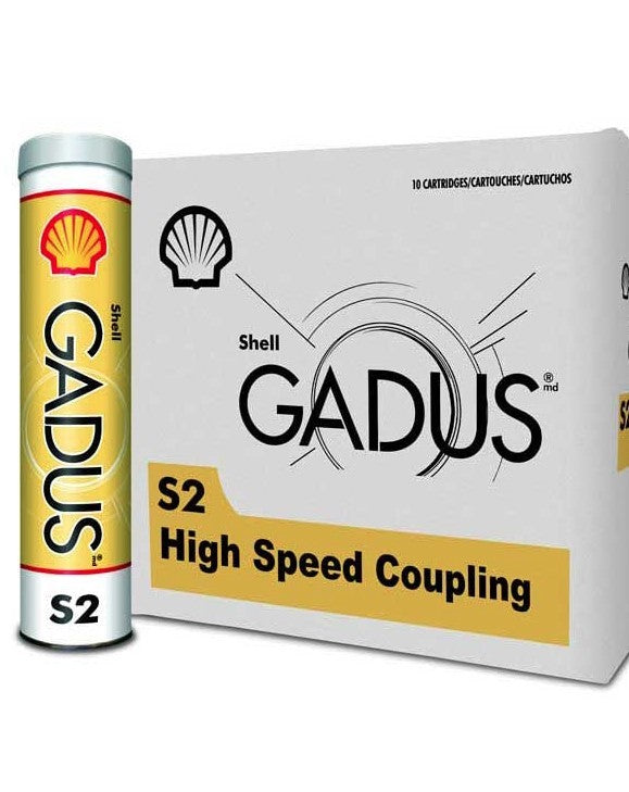 Shell Gadus S2 Coupling Grease, 400 g Tubes, Case of 10