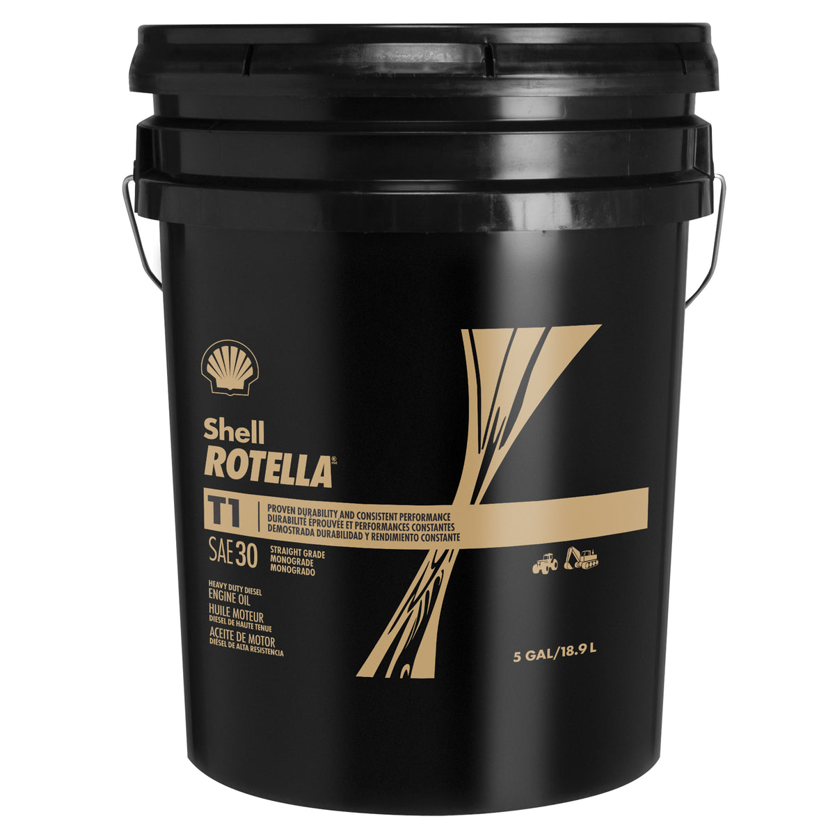 Shell 30w Rotella T1 5 Gal Pail