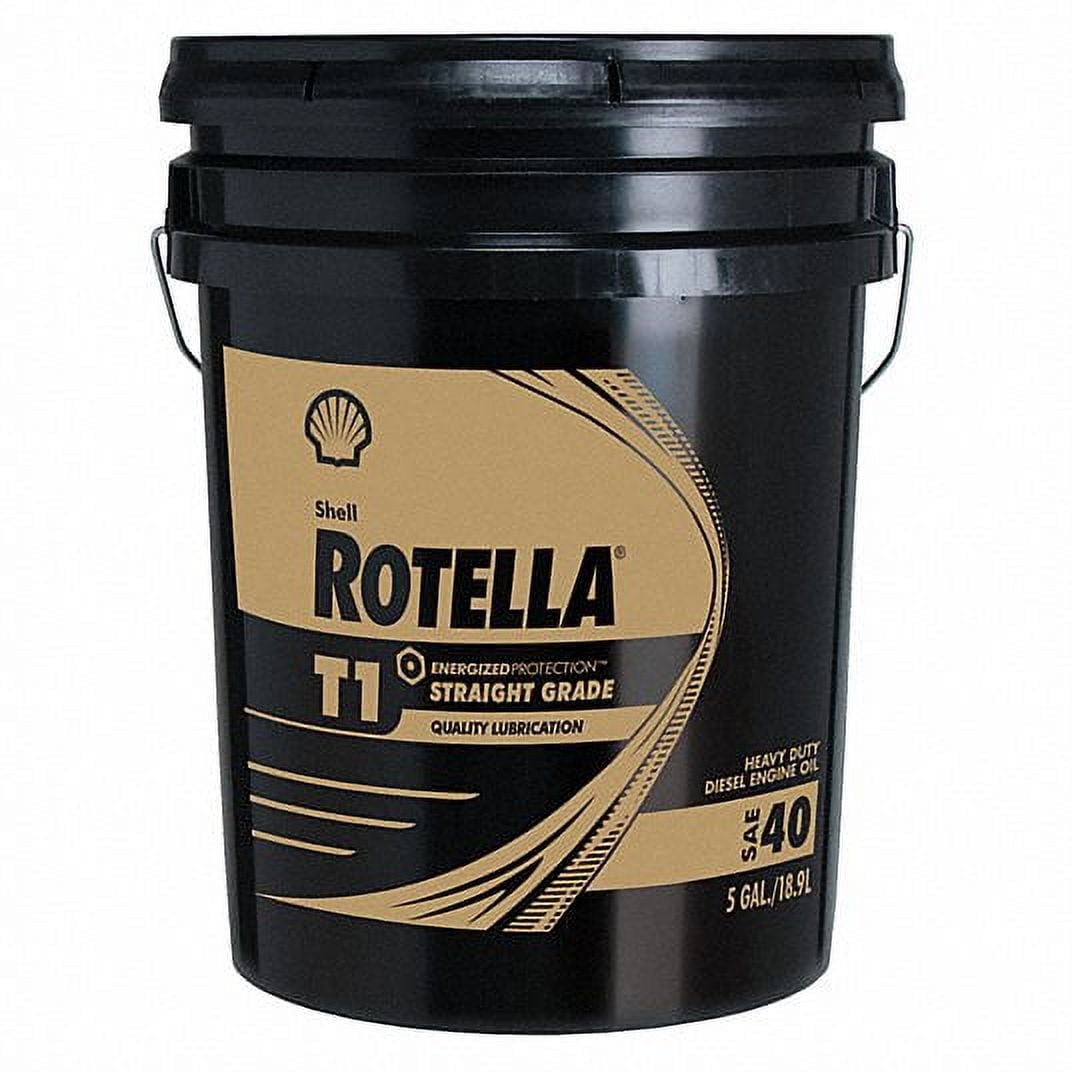 Shell 40w Rotella T1 HD 5 Gal Pail